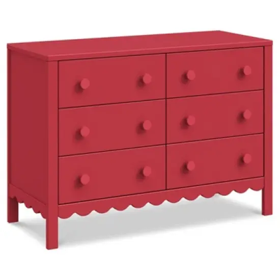 DaVinci Sammy Scallop 6 Drawer Dresser image {10}