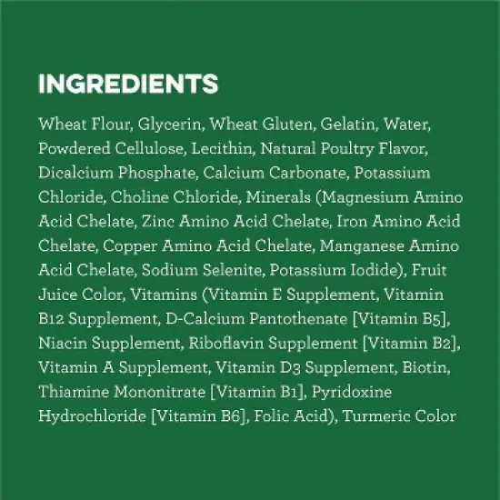 Greenies Petite Chewy Dental Dog Treats Original Chicken - 12oz/20ct image {12}