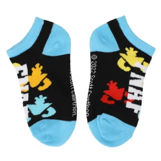 Five Nights at Freddy's Slogan Youth 6-Pack Ankle Socks image {1}