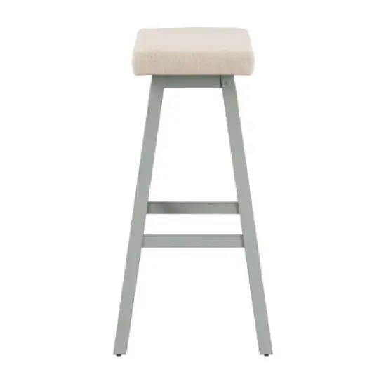 29" Moreno Backless Non Swivel Barstool - Hillsdale Furniture image {4}