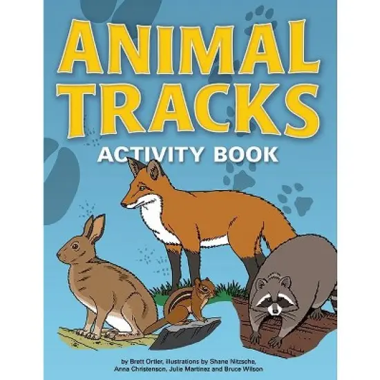 Animal Tracks Activity Book - (Color and Learn) by  Brett Ortler (Paperback) image {1}