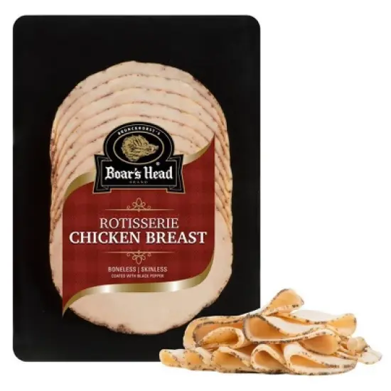 Boar's Head Sliced Rotisserie Chicken - 8oz image {4}