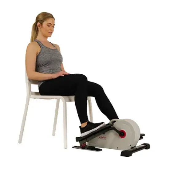 Sunny Health & Fitness Magnetic Under Desk Elliptical Machine image {2}