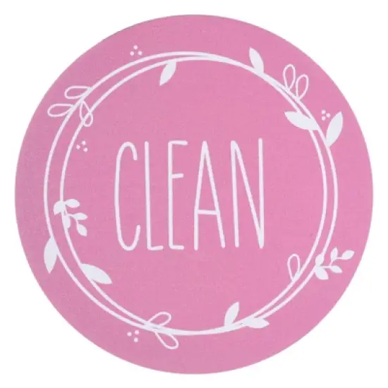 Unique Bargains Dishwasher Clean Dirty Sign Magnetic Reversible Indicator Magnet image {6}