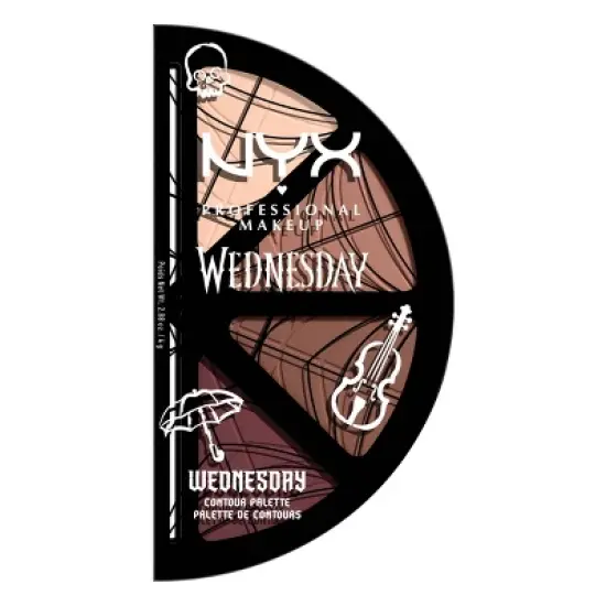 NYX Professional Makeup Wednesday Stained Glass Contour Palette - 2.88oz image {9}