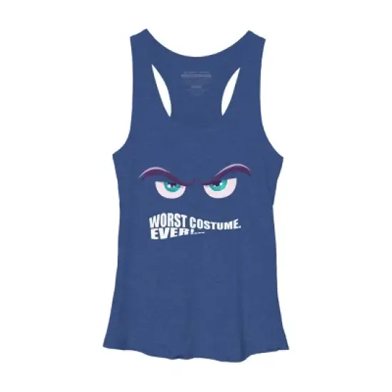 Women's Design By Humans Worst Costume Ever (Halloween) By Editive Racerback Tank Top image {9}