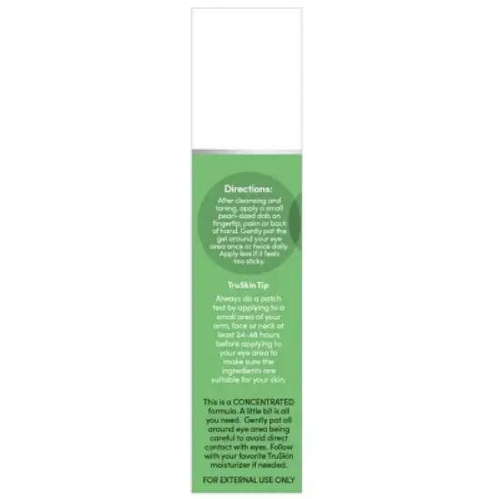 TruSkin Peptide Eye Gel - 0.5 fl oz image {3}