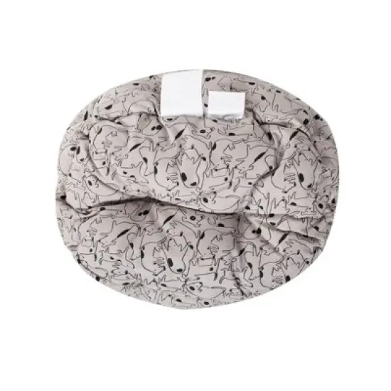PetShop by Fringe Studio Nosey Spot Round Cuddler Dog Bed image {5}