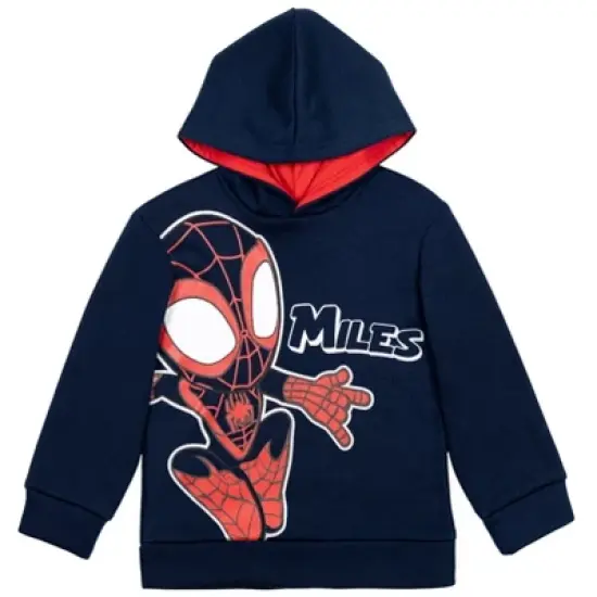 Marvel Spidey and His Amazing Friends Miles Morales Spidey and His Amazing Friends Pullover Hoodie Toddler  image {9}