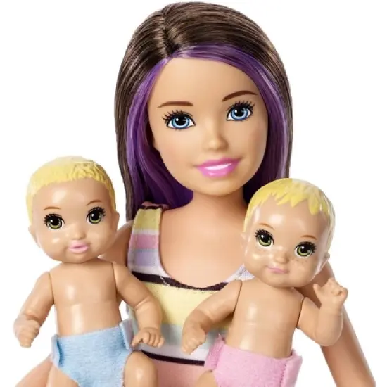 Barbie Skipper Babysitters Inc Nap 'n' Nurture Nursery Dolls and Playset image {11}