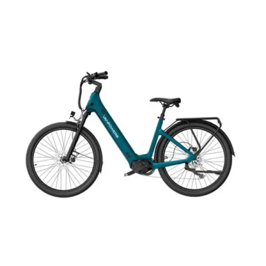 Vanpowers Adult UrbanGlide Ultra 2.27' Step-Through Electric Bike - Blue image {2}