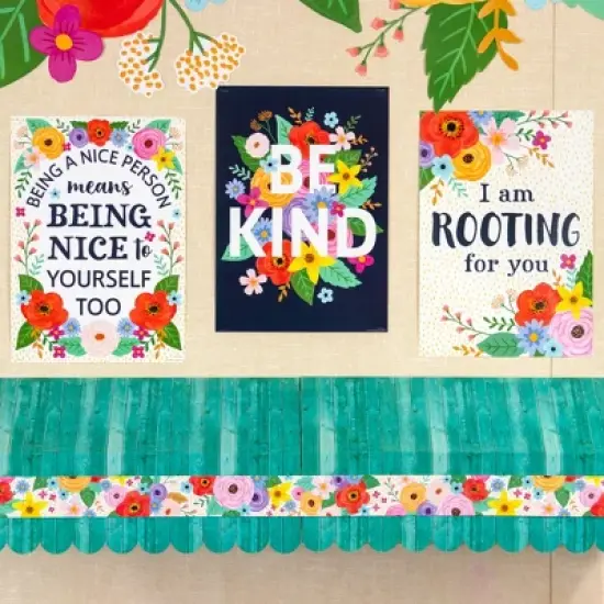 Teacher Created Resources&reg; Wildflowers Positive Posters, Set of 4 image {3}