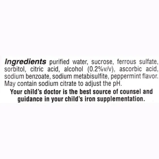 Silarx Ferrous Sulfate Iron Supplement Drops - 50 ml image {3}