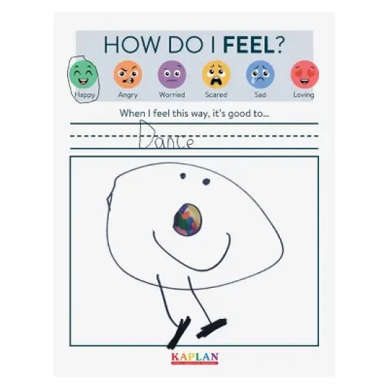 Kaplan Early Learning How Do I Feel Journals - Set of 10 image {2}
