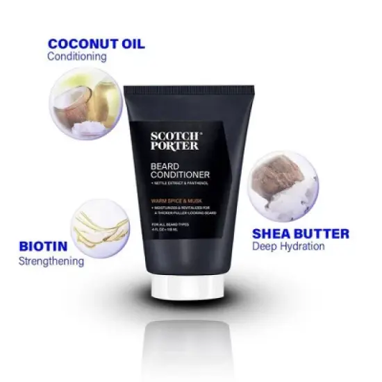 Scotch Porter- Hydrate & Nourish Beard Conditioner &ndash; 4 fl oz image {5}