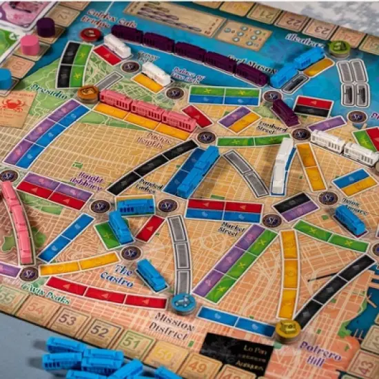 Ticket to Ride - San Francisco Game image {3}