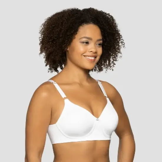 Vanity Fair Womens Beauty Back Full Coverage Wireless Smoothing Bra 72345 image {3}