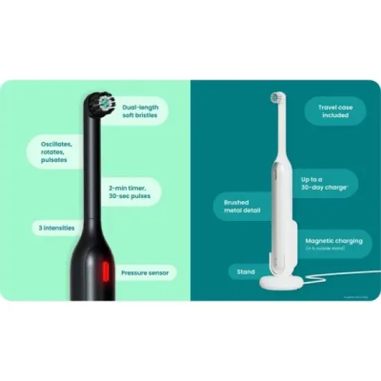 quip Rev Oscillating Rechargeable Electric Toothbrush + Travel Case image {18}