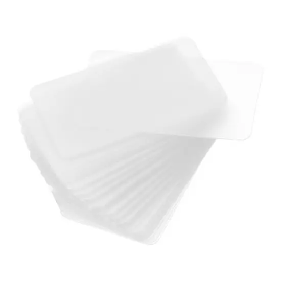 Unique Bargains Blank Waterproof Eyelet Hole Plastic Shipping Tags 100 Pcs image {5}