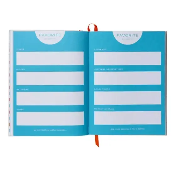 Gartner Studios Guided Journ 6"x8" Travel 192pg Cream Postage image {3}