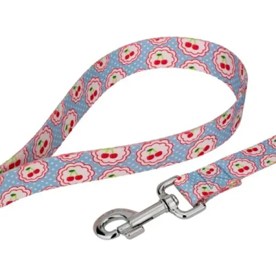 Country Brook Petz Deluxe Cherry on Top Dog Collar and Leash Limited Edition image {4}