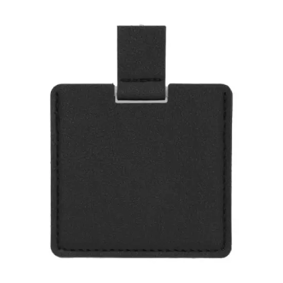 Unique Bargains Durable Square Makeup Mirror 1 Pc Light Pink image {7}