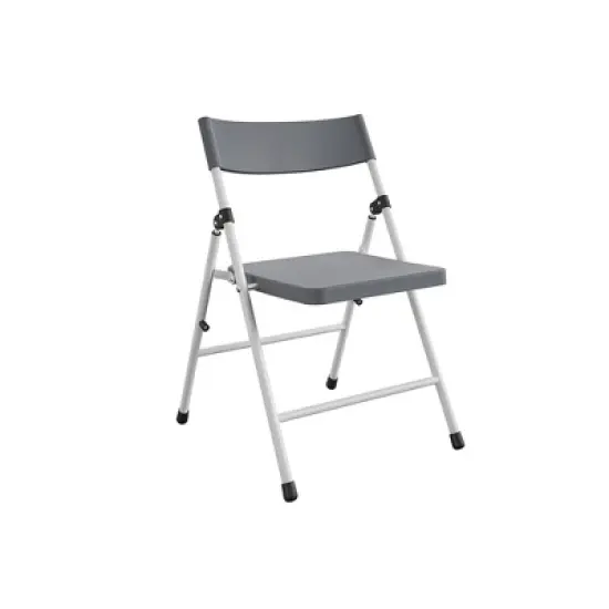 Cosco 3pc Kids' Activity Set with Folding Chairs Gray/White image {3}