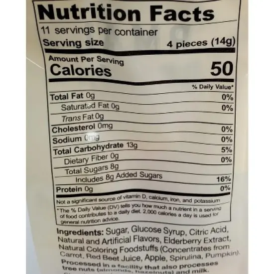 Hermann the German Bavarian Fruit Assortment Hard Candy 5.29 oz. / 150 g (Pack of 2) image {4}