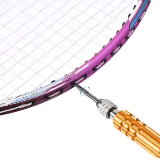 Unique Bargains Stainless Steel Badminton Racket Eyelets Nail Cone Grommet Remover image {4}