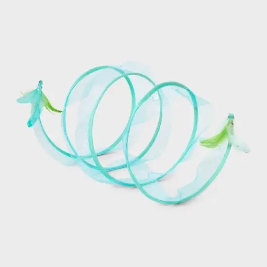 Spring Tunnel Cat Tunnel - Blue - Boots & Barkley&trade; image {1}