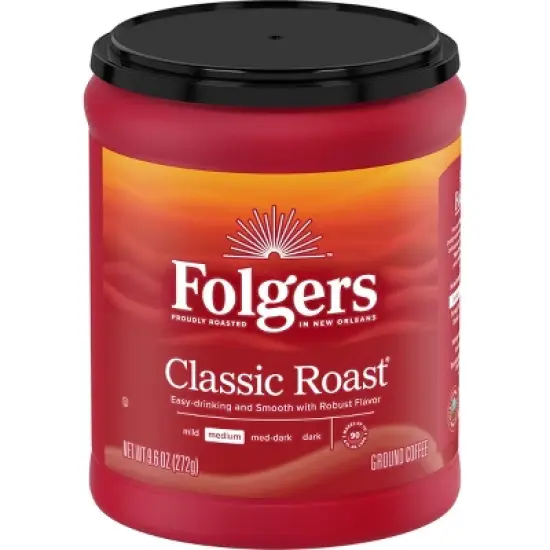 Folgers Classic Medium Roast Ground Coffee image {1}