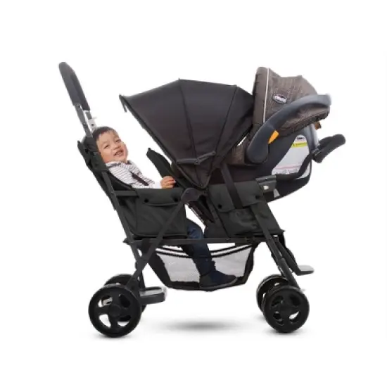 Joovy Caboose Too Sit Stand Tandem Double Stroller - Black image {4}