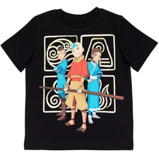 Avatar The Last Airbender Sokka Aang Katara 3 Pack T-Shirts Little Kid to Big Kid image {2}