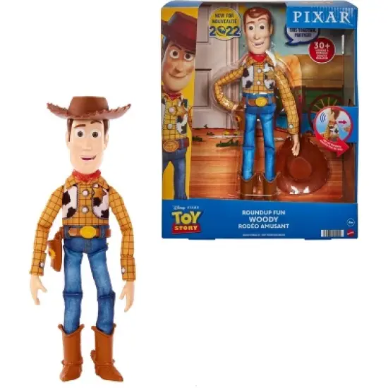 Disney Pixar Toy Story Roundup Fun Woody Action Figure image {7}
