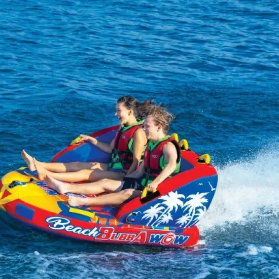 WOW Beach Bubba 2-Person Soft Top Towable image {10}