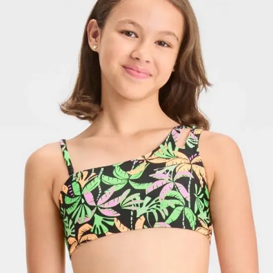 Girls' Miami Beach Bikini Set - art class&trade; Black image {1}