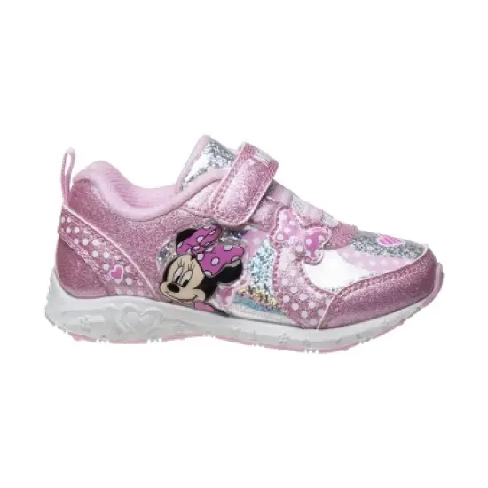 Disney Girl Minnie Mouse One Red Light Sneakers (Toddler) image {2}