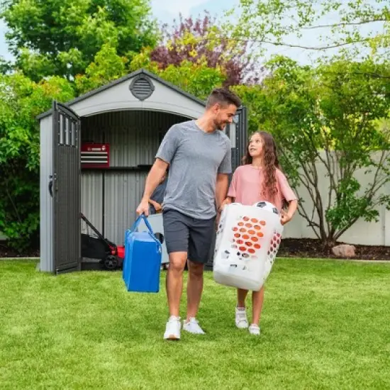 Lifetime 8 ft. x 5 ft. Outdoor Storage Shed (60468) image {9}