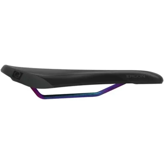 Ergon SM Enduro Comp Saddle - Stealth/Oilslick Rail Material: Titanium Men's Size: S/M image {2}