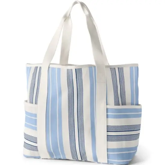 Lands' End Large Mesh Beach Tote image {2}