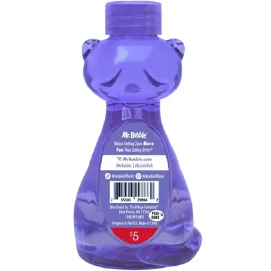 Mr. Bubble 8oz Bubble Bath Purple image {1}