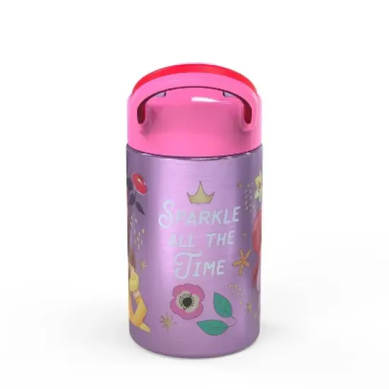 Disney Princess 14oz Stainless Steel Double Wall Valiant Bottle - Zak Designs image {2}