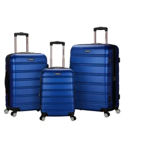 Rockland Melbourne 3pc ABS Hardside Carry On Spinner Luggage Set image {11}