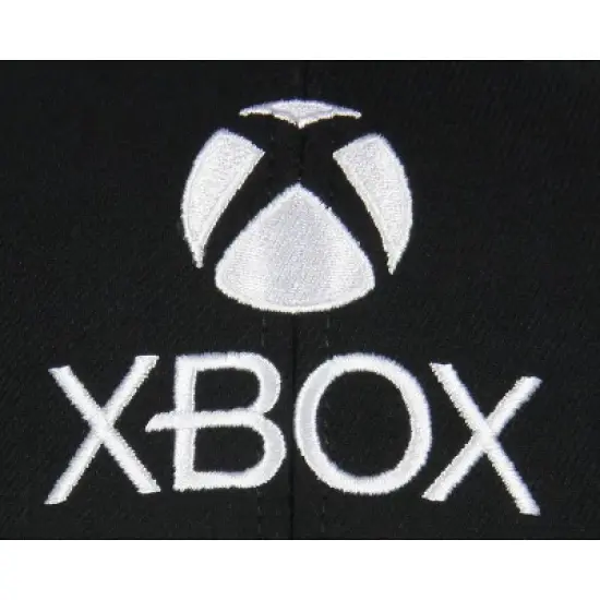 Xbox Mens' Gaming Logo Snapback Hat Adult Precurve Adjustable Hat Cap image {4}