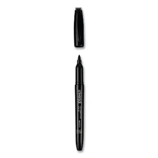 Universal Pen-Style Permanent Marker Bullet/Fine Point Black 36/Pack 07070 image {6}
