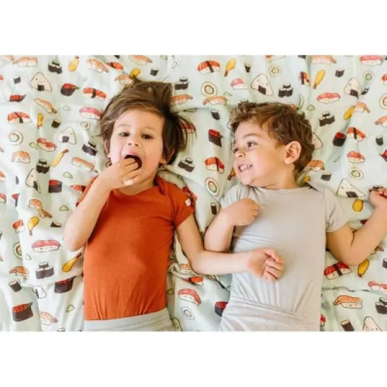 Loulou Lollipop Muslin Quilt - Sushi image {2}