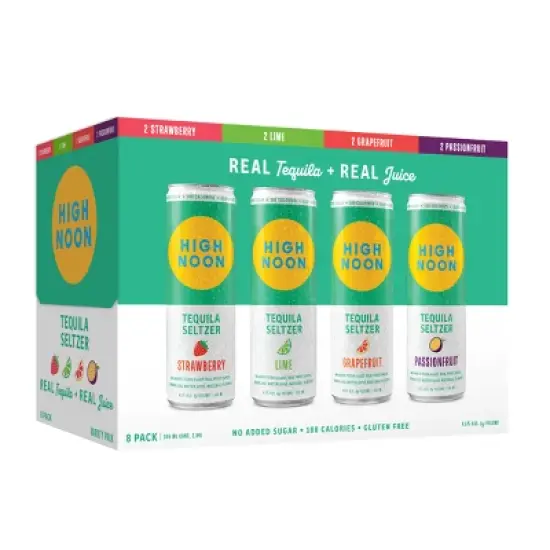 High Noon Tequila Seltzer Variety Pack - 8pk/355ml Cans image {9}