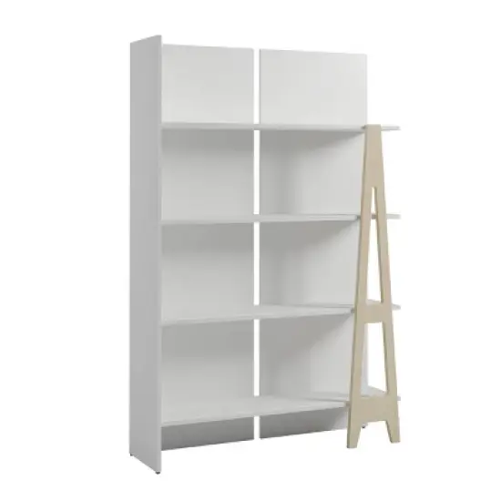 60" Atypik 4 Shelf Bookcase - Nexera image {6}