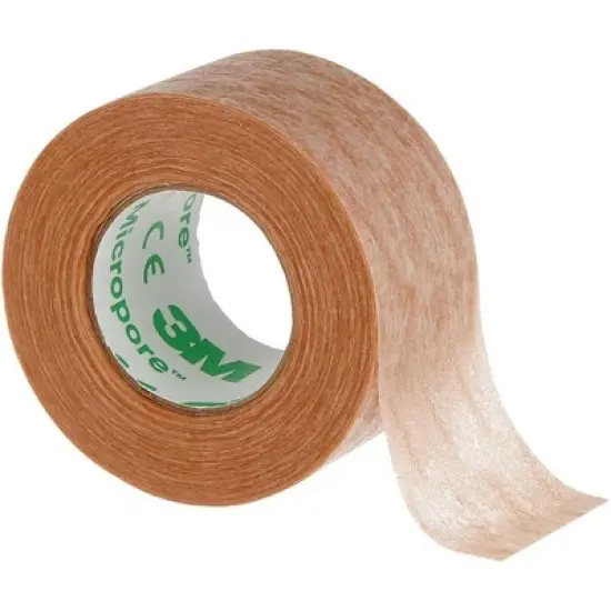 3M 1533-2 Micropore Tape 2 in. x 10 yd. Tan (One Roll) image {1}