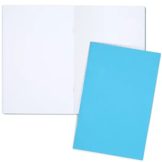 Paper Junkie 24 Pack Unlined Notebooks for Students, Blank Books for Kids to Write Stories and Draw, A5 Sketchbooks (5.5 x 8.5 In) image {8}